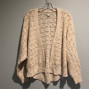 American Eagle boxy batwing cardigan